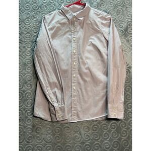 J.Crew Haberdashery Plaid Button‎ Down Shirt Long Sleeve Pink White Small